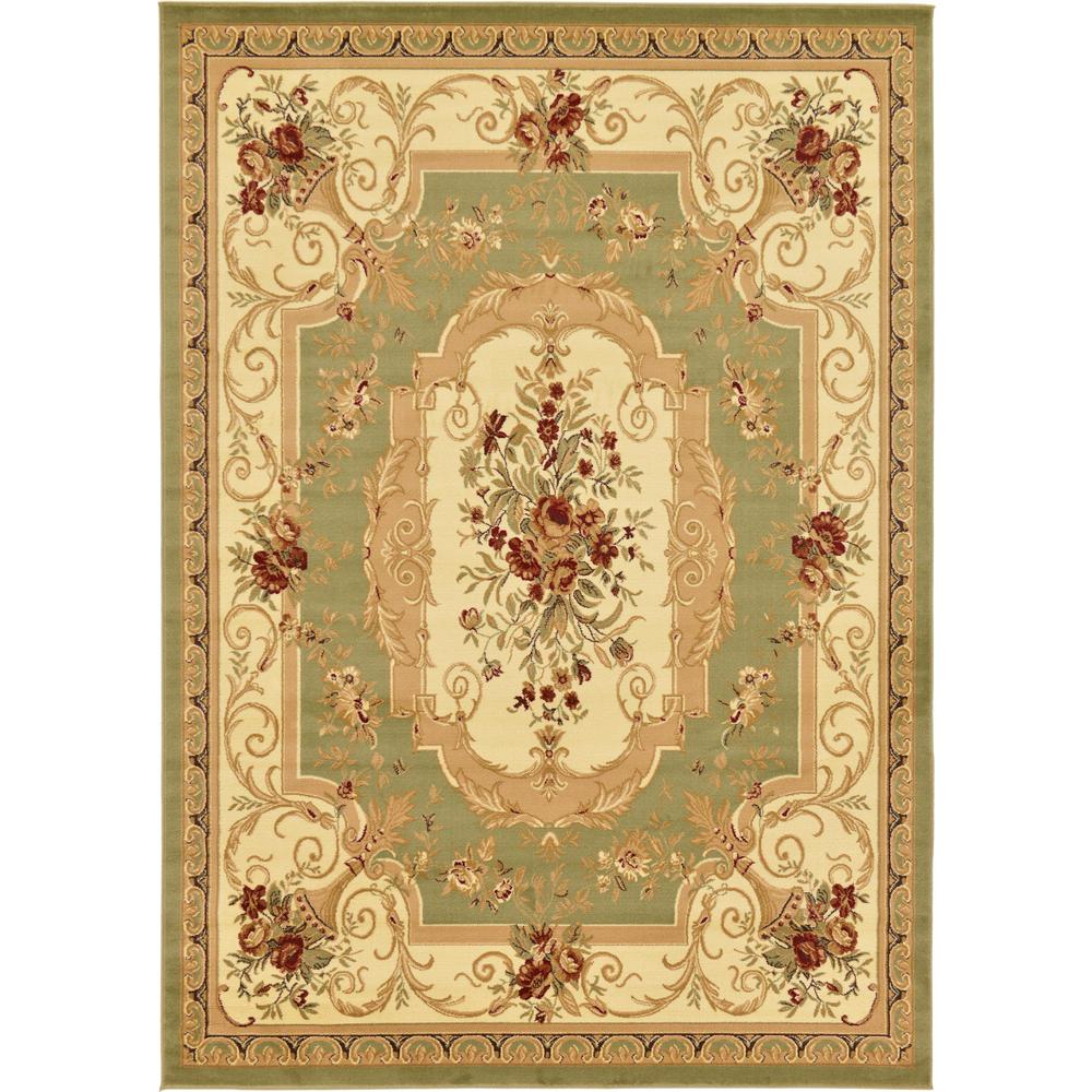 Henry Versailles Rug, Green (8' 0 x 11' 4). Picture 1