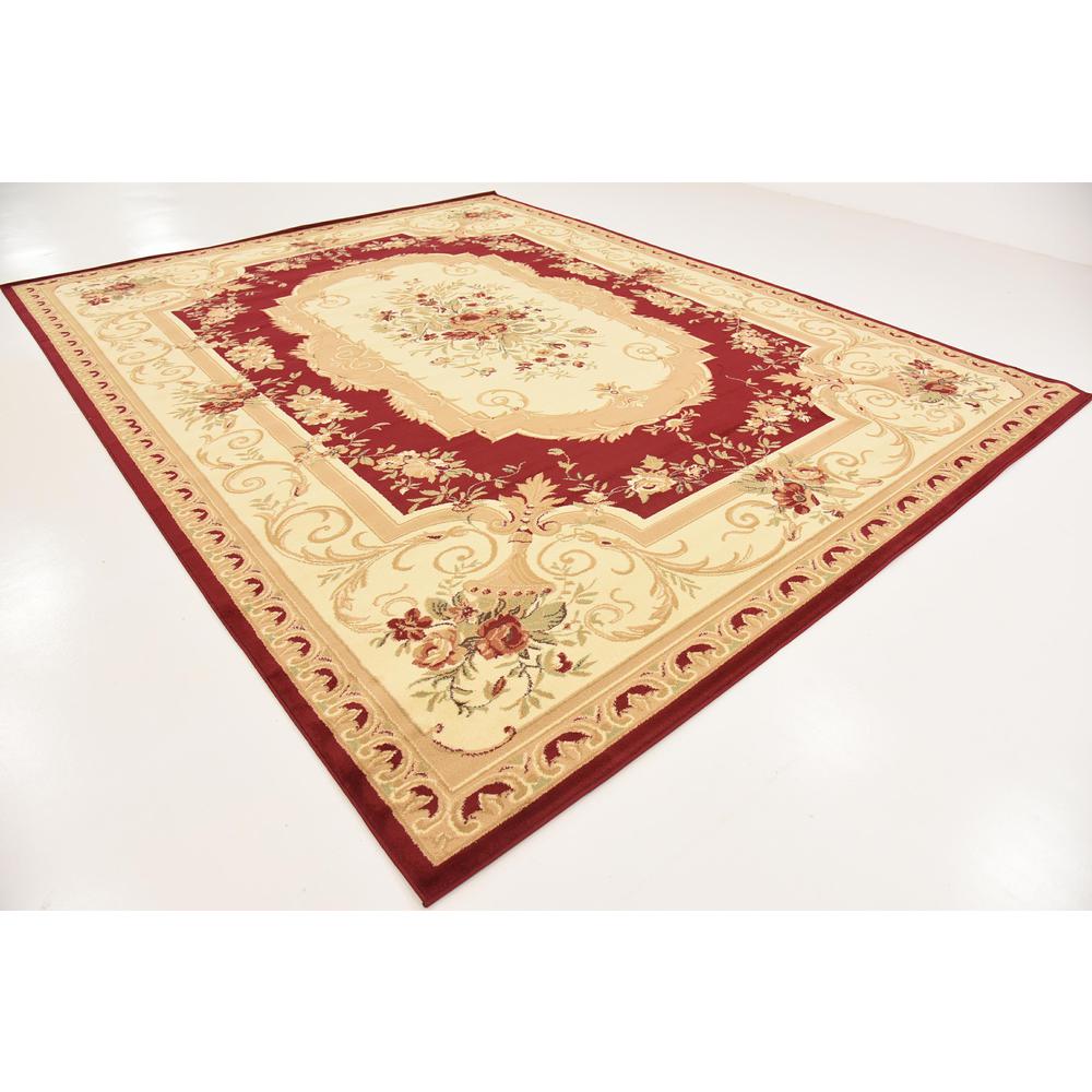 Henry Versailles Rug, Burgundy (10' 0 x 13' 0). Picture 5