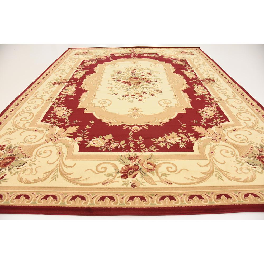 Henry Versailles Rug, Burgundy (10' 0 x 13' 0). Picture 6