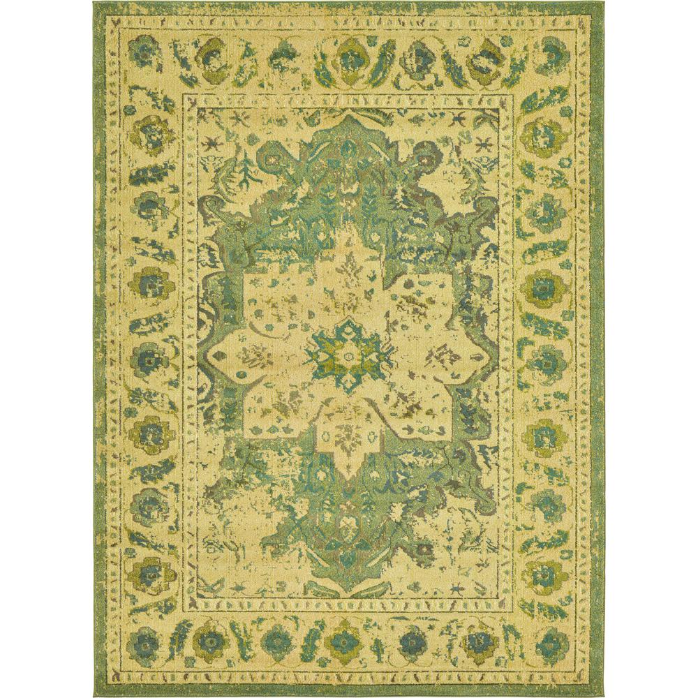 Medici Oasis Rug, Green (8' 0 x 11' 0). Picture 1