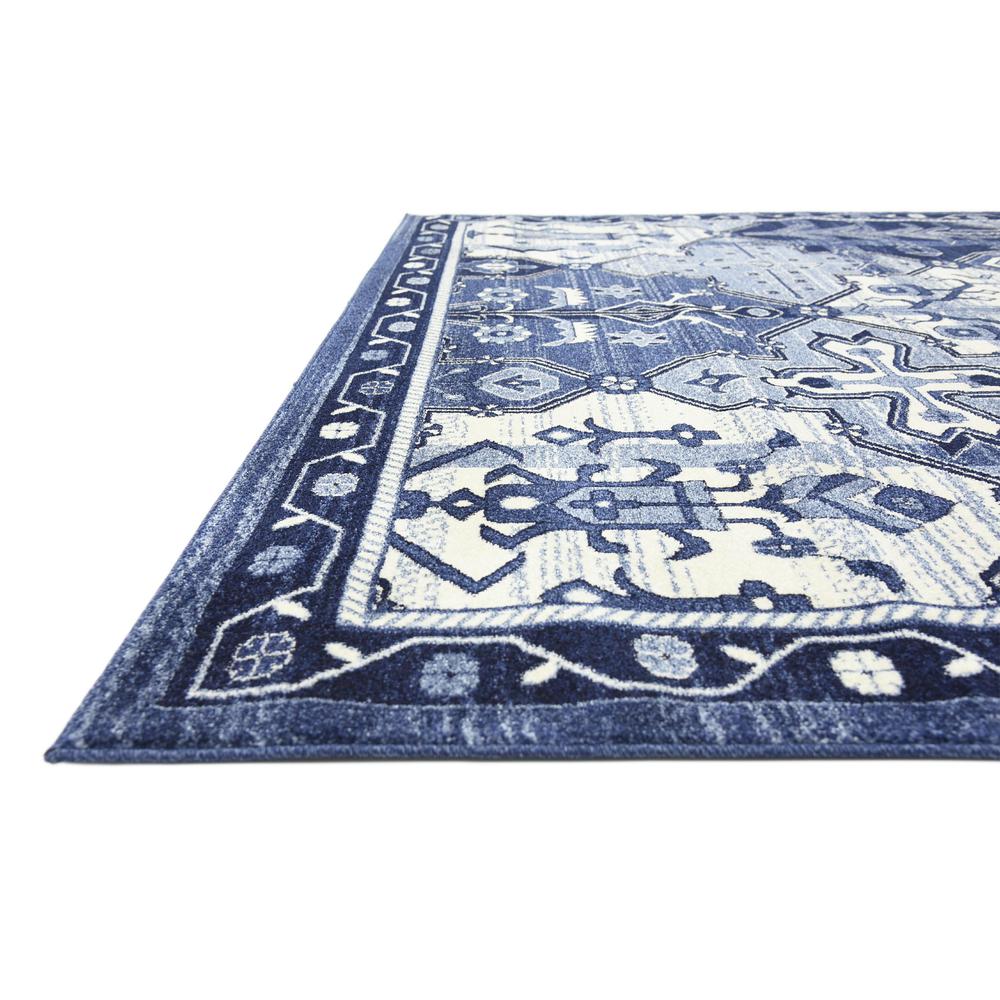 Cathedral La Jolla Rug, Blue (8' 0 x 8' 0). Picture 6
