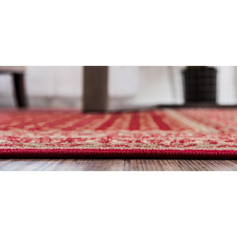 Allover Williamsburg Rug, Red (8' 0 x 10' 0). Picture 3