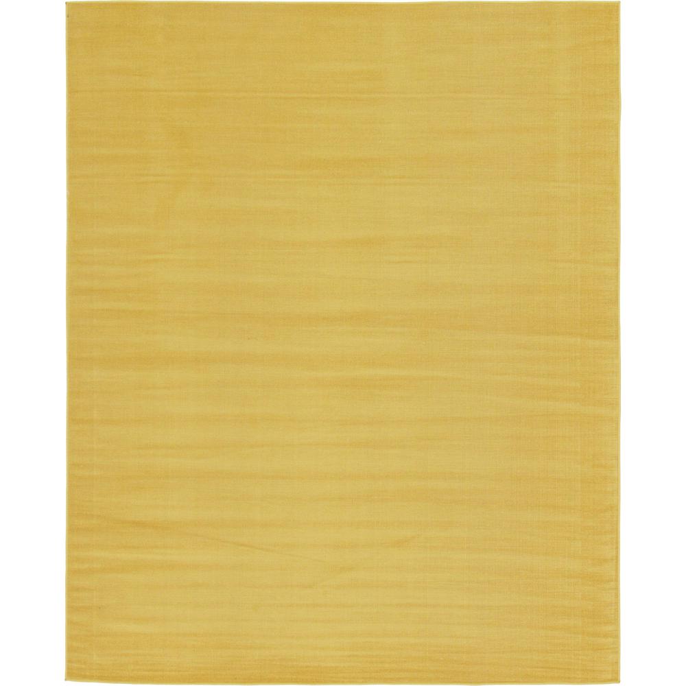 Solid Williamsburg Rug, Gold (8' 0 x 10' 0). Picture 1
