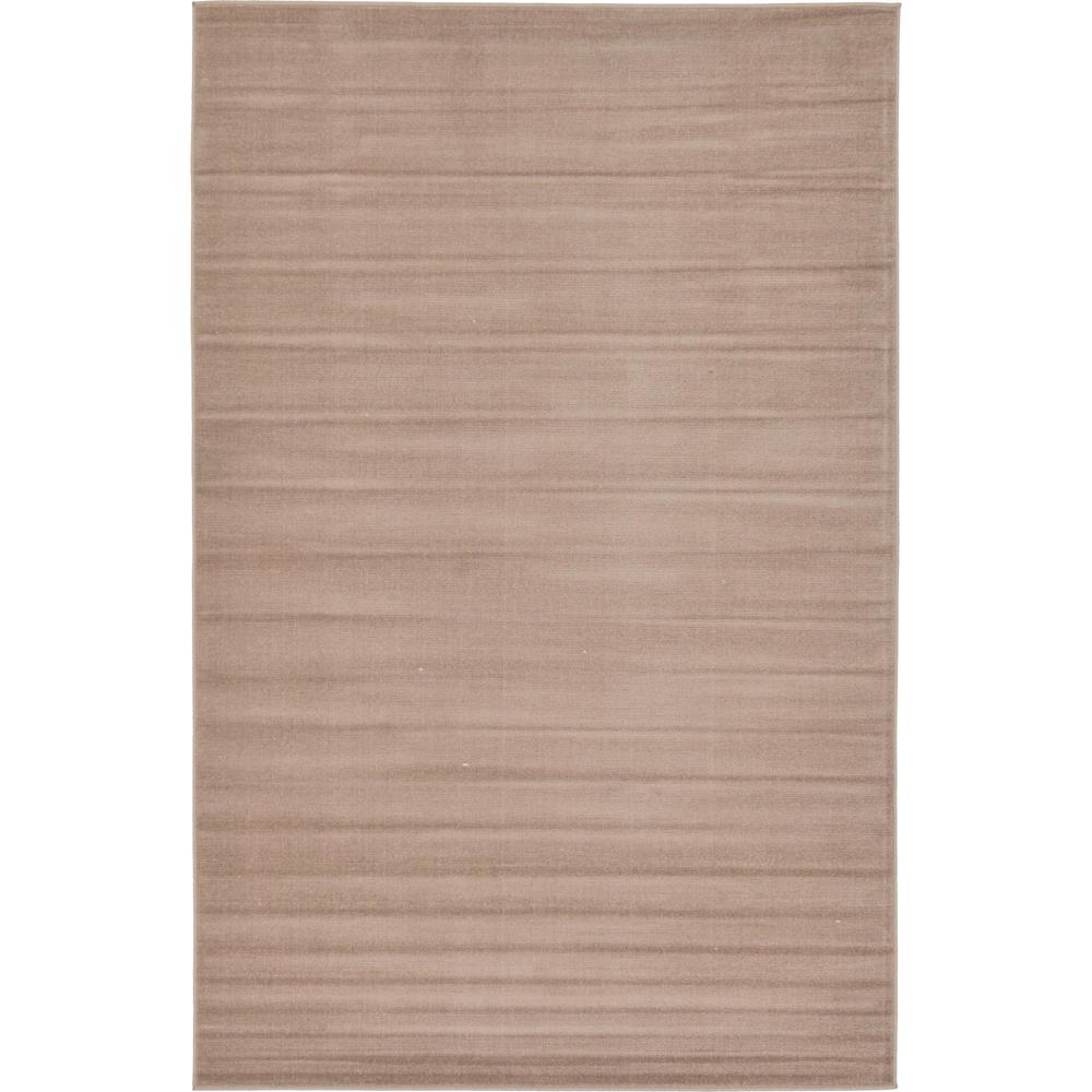 Solid Williamsburg Rug, Light Brown (5' 0 x 8' 0). Picture 1