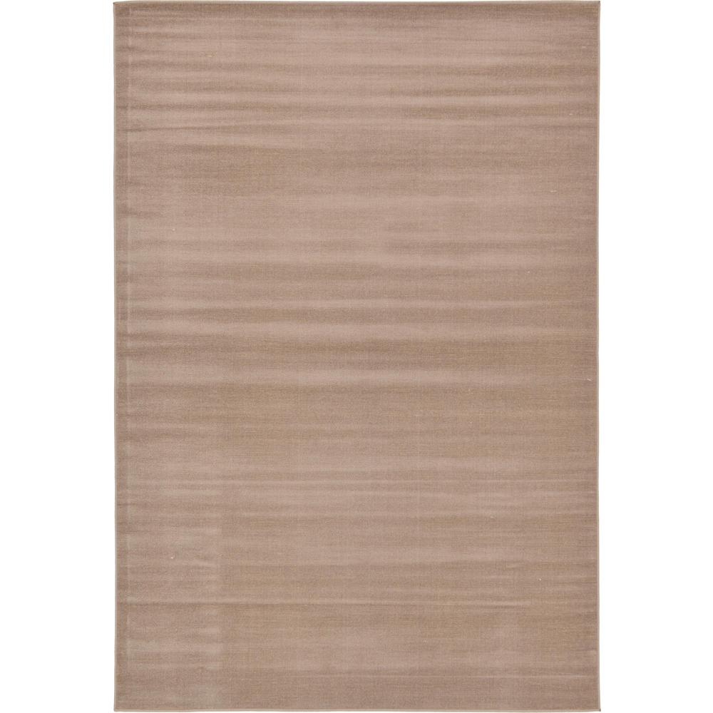 Solid Williamsburg Rug, Light Brown (6' 0 x 9' 0). Picture 1