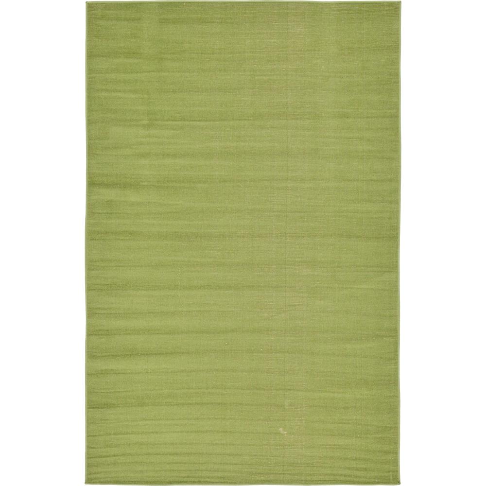 Solid Williamsburg Rug, Green (5' 0 x 8' 0). Picture 1