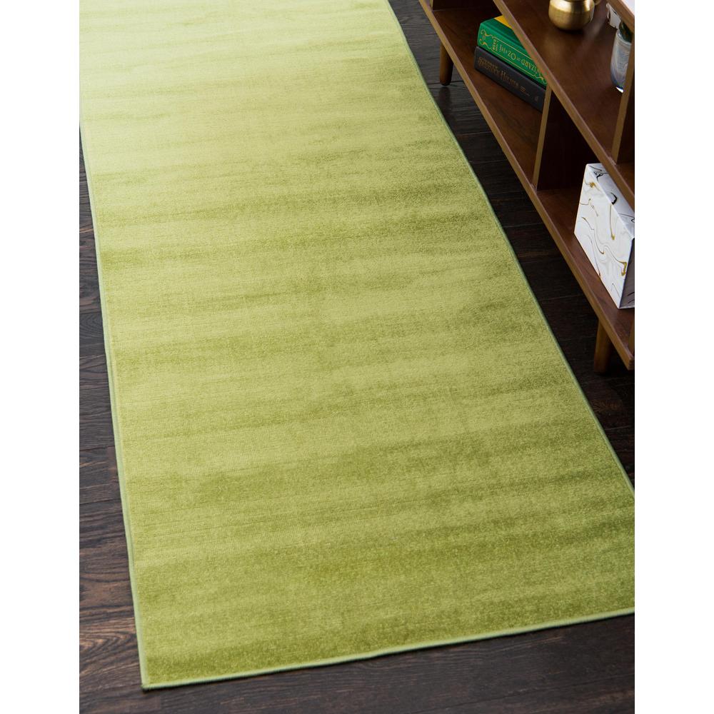 Solid Williamsburg Rug, Green (2' 9 x 9' 10). Picture 2