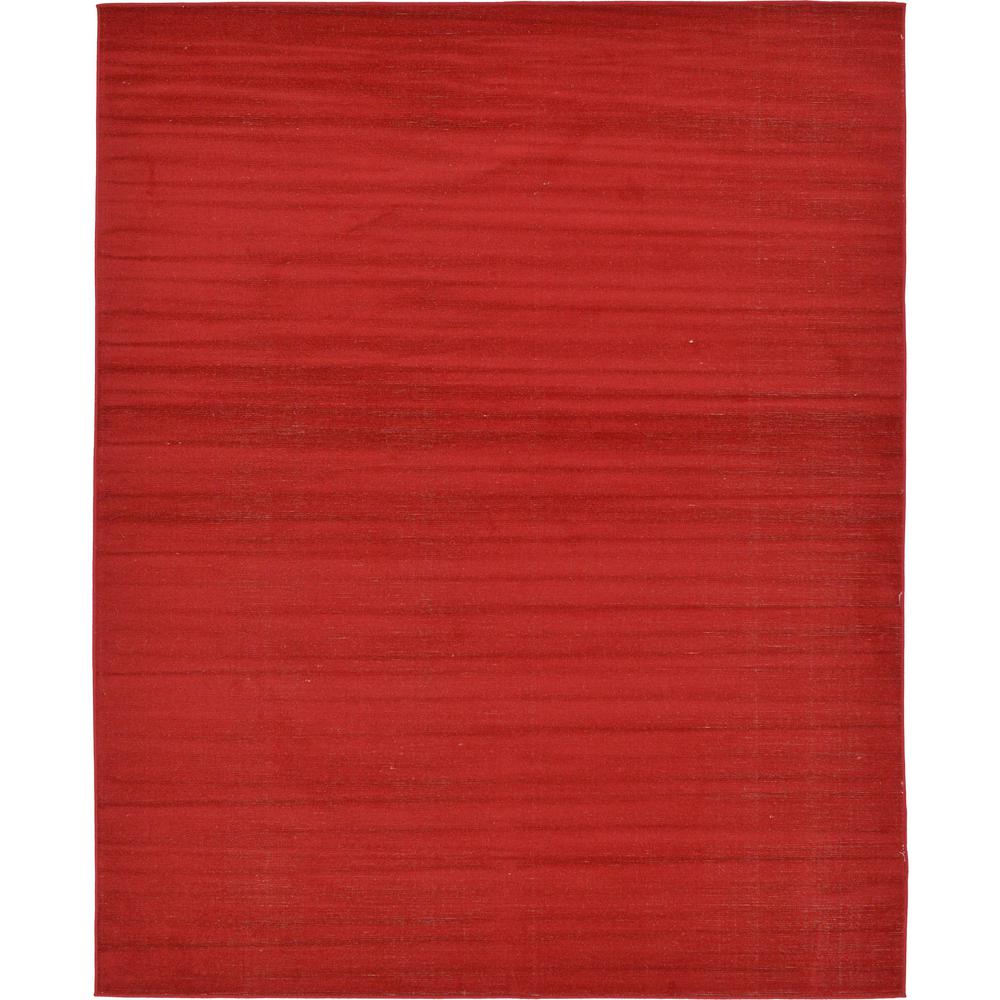 Solid Williamsburg Rug, Red (8' 0 x 10' 0). Picture 1