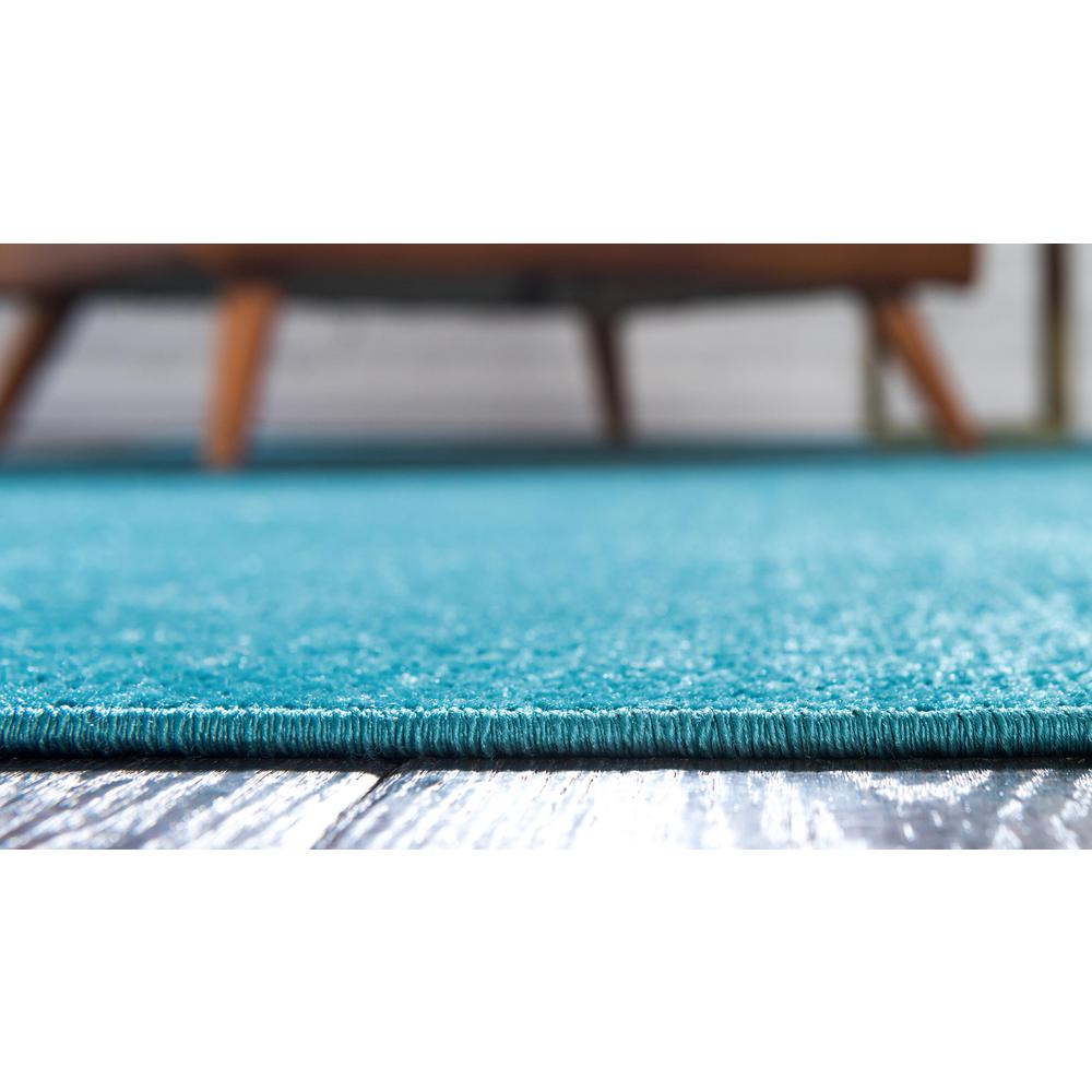 Solid Williamsburg Rug, Teal (2' 9 x 9' 10). Picture 5