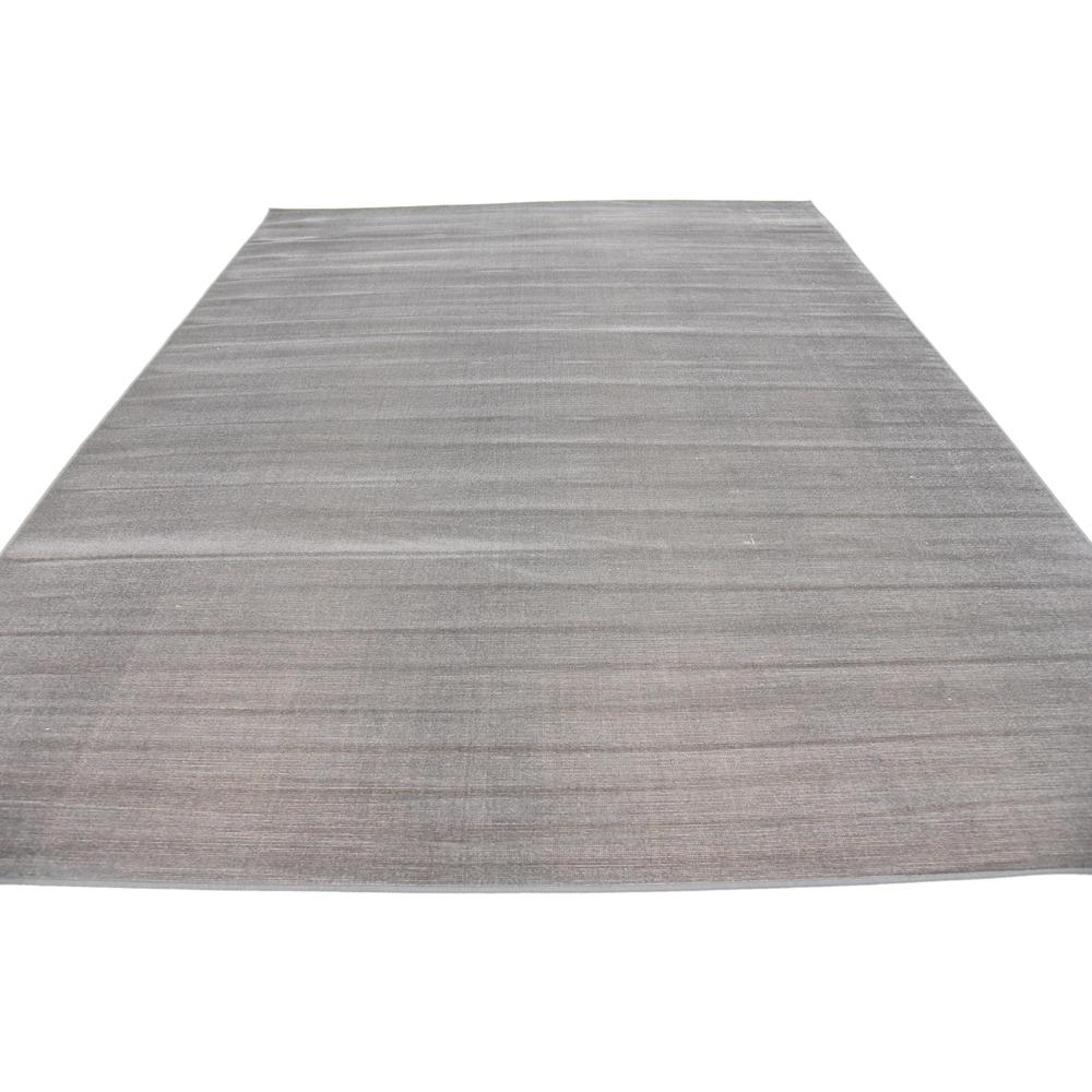 Solid Williamsburg Rug, Gray (8' 0 x 10' 0). Picture 4