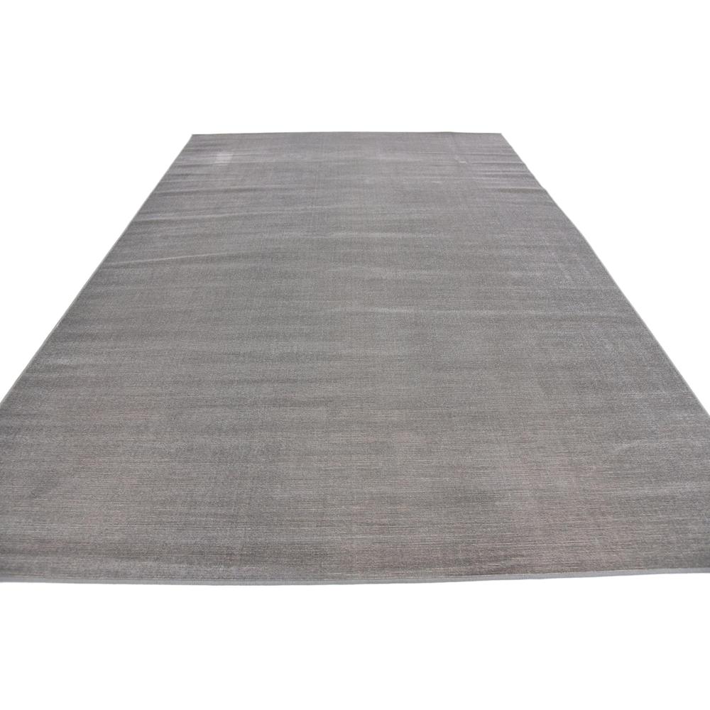 Solid Williamsburg Rug, Gray (7' 0 x 10' 0). Picture 4