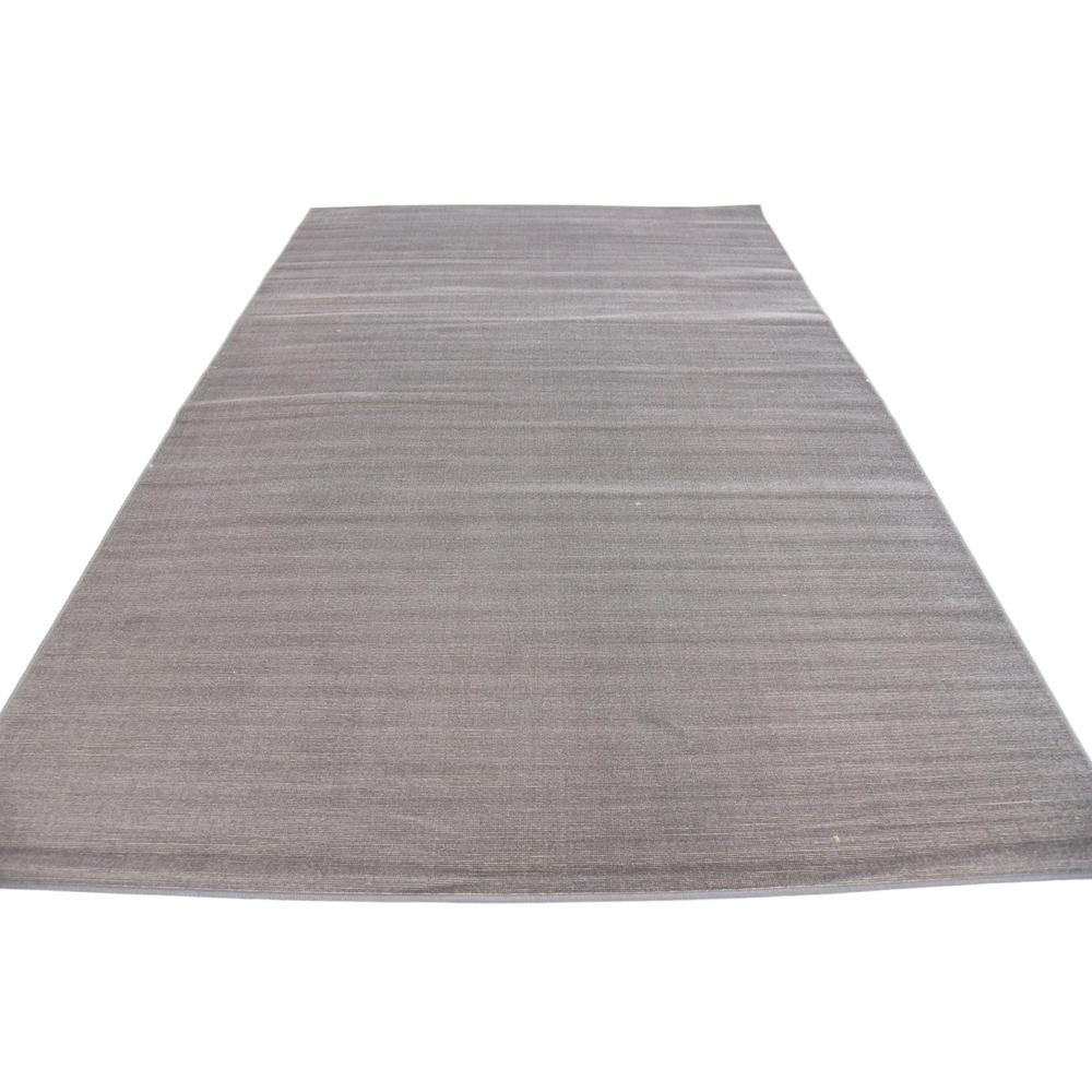 Solid Williamsburg Rug, Gray (6' 0 x 9' 0). Picture 4