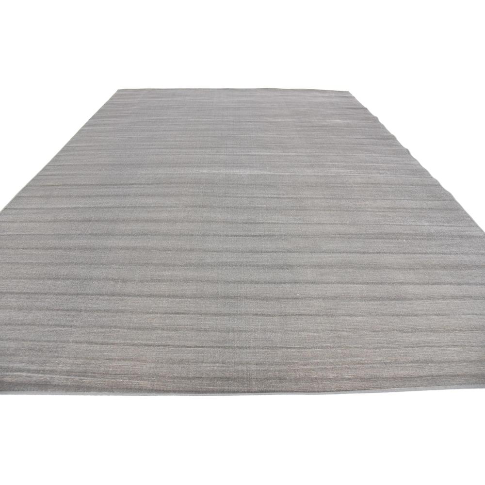 Solid Williamsburg Rug, Gray (9' 0 x 12' 0). Picture 4