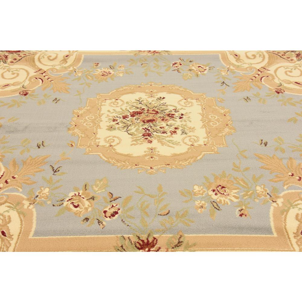 Henry Versailles Rug, Slate Blue (8' 0 x 8' 0). Picture 5