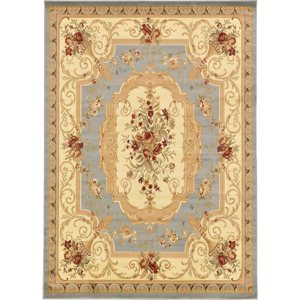 Henry Versailles Rug, Slate Blue (8' 0 x 11' 4). Picture 1