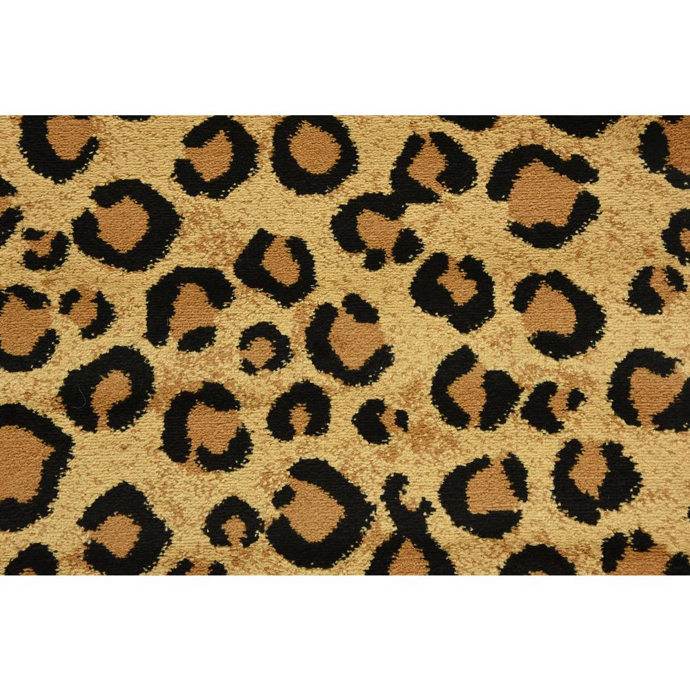 Leopard Wildlife Rug, Light Brown (3' 3 x 5' 3). Picture 4