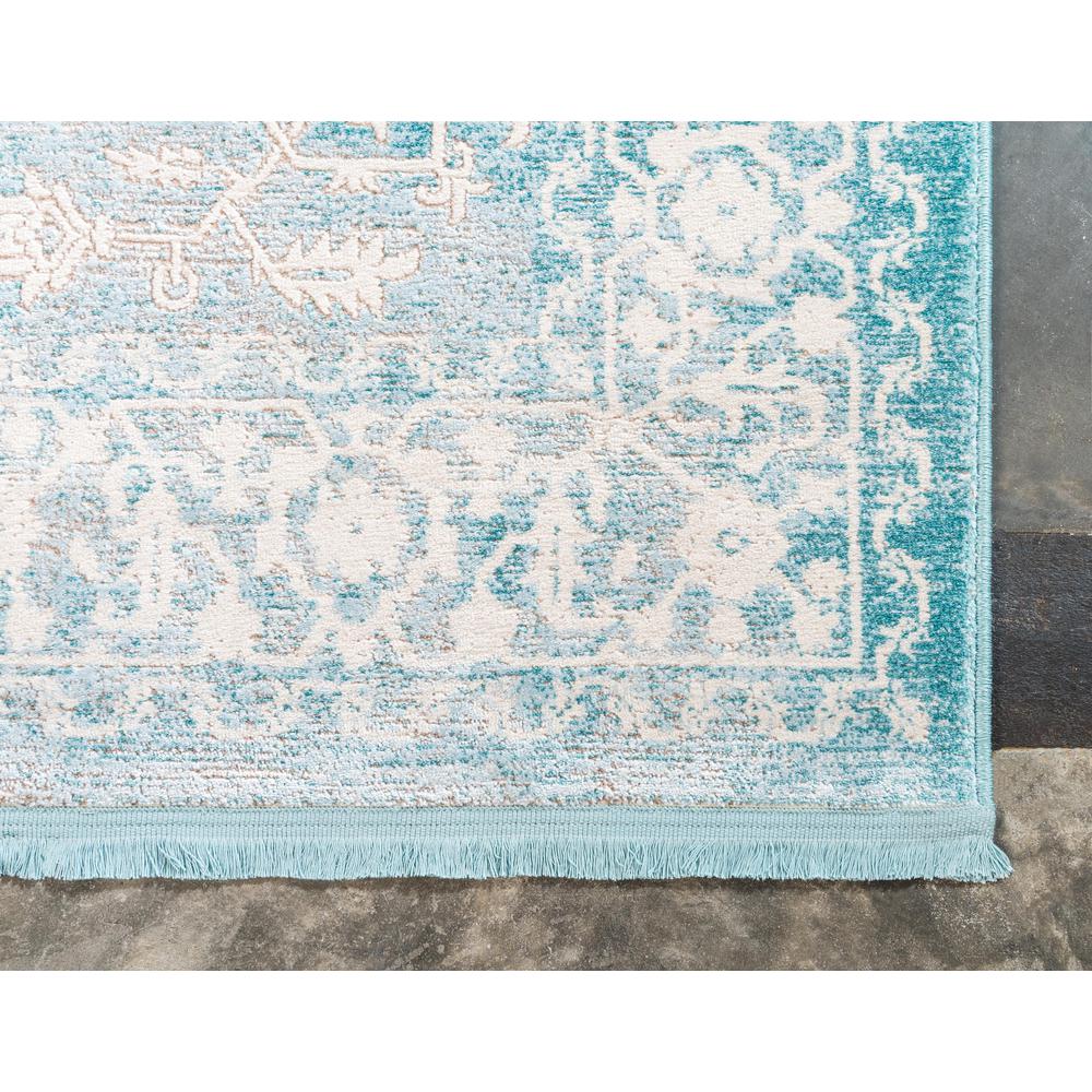 Olympia New Classical Rug, Blue (2' 7 x 10' 0). Picture 6