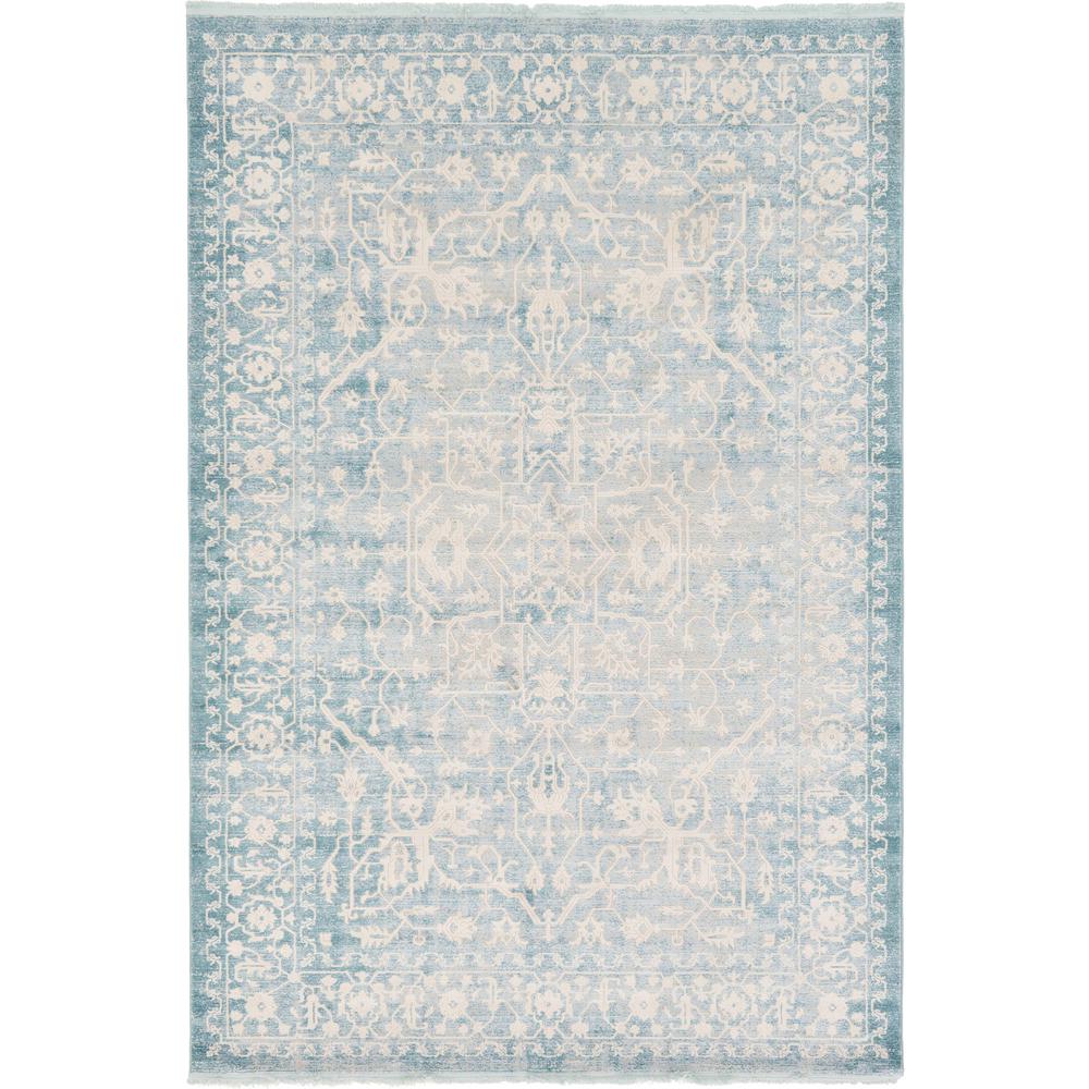 Olympia New Classical Rug, Blue (7' 0 x 10' 0). The main picture.