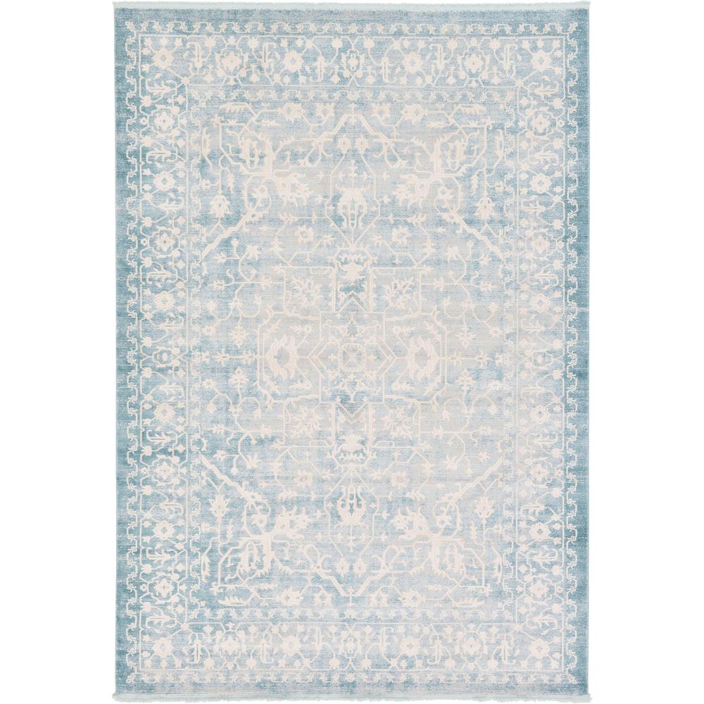 Olympia New Classical Rug, Blue (8' 0 x 11' 4). The main picture.
