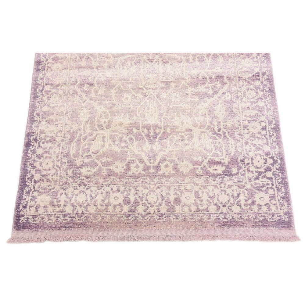 Olympia New Classical Rug, Purple (3' 3 x 5' 3). Picture 5