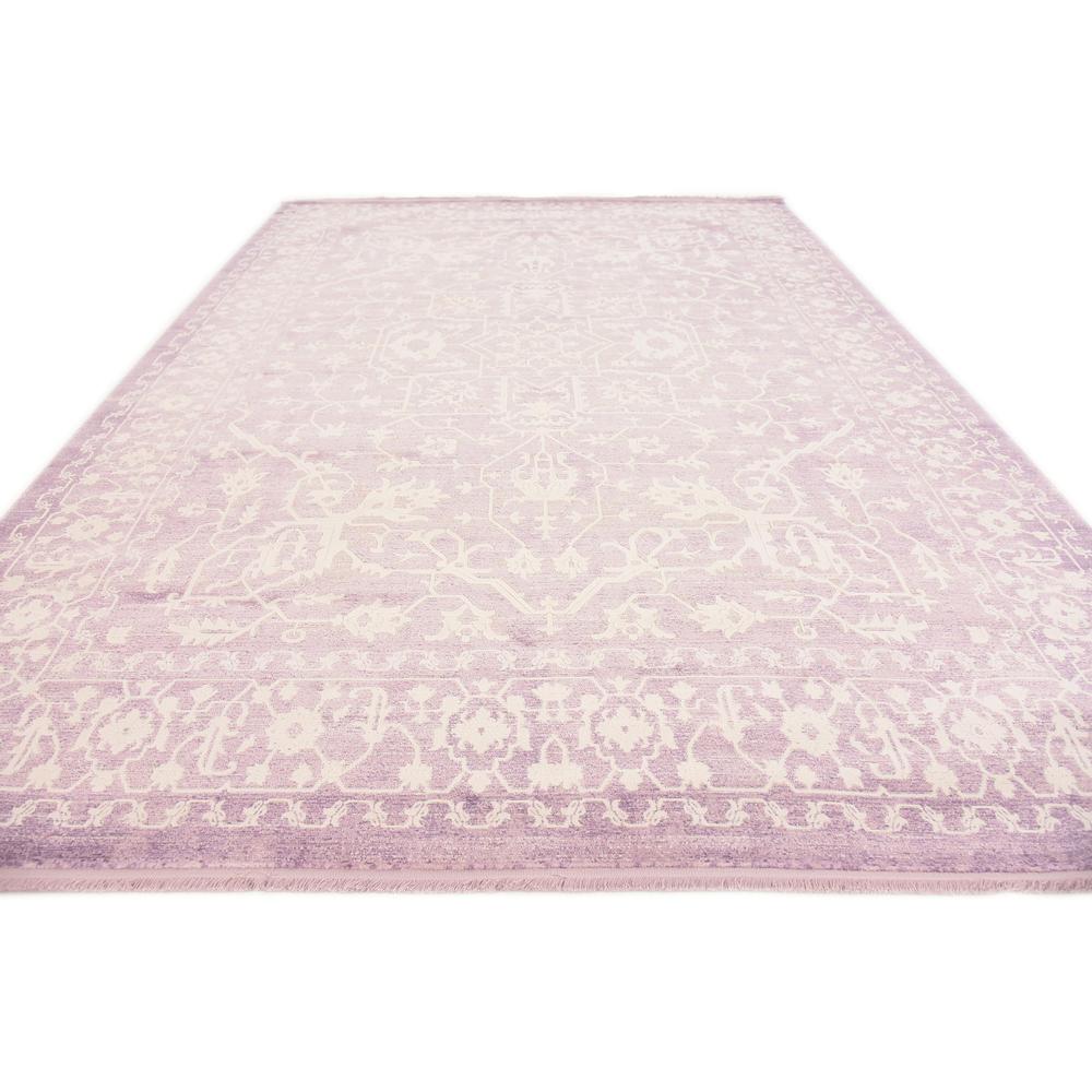 Olympia New Classical Rug, Purple (9' 0 x 12' 0). Picture 4