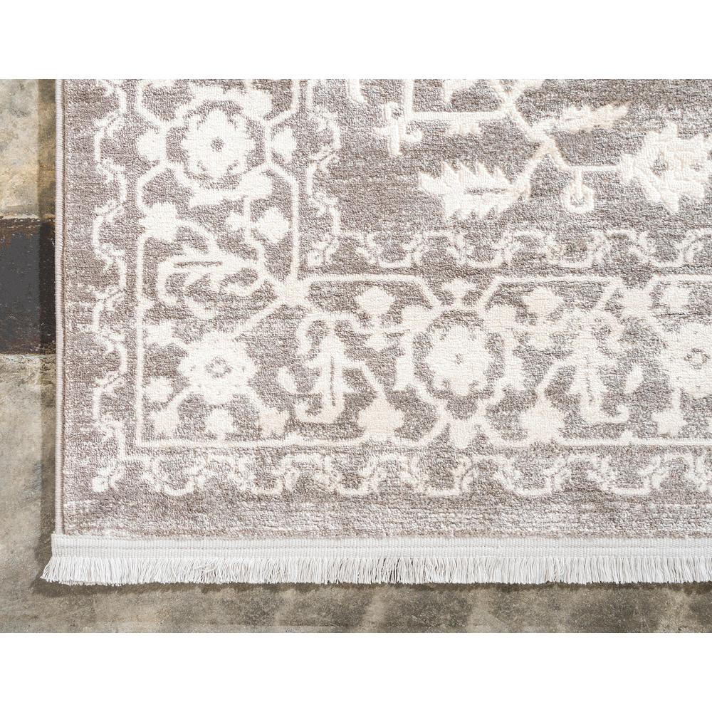 Olympia New Classical Rug, Gray (2' 7 x 10' 0). Picture 6