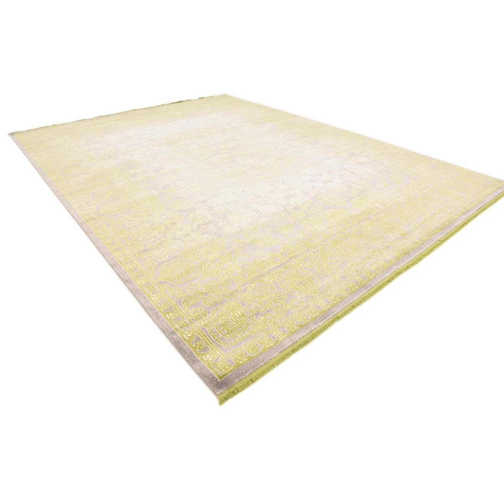 Apollo New Classical Rug, Light Green (10' 0 x 13' 0). Picture 3