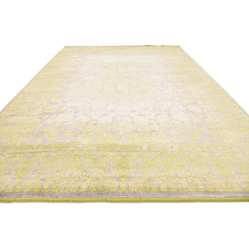 Apollo New Classical Rug, Light Green (10' 0 x 13' 0). Picture 4