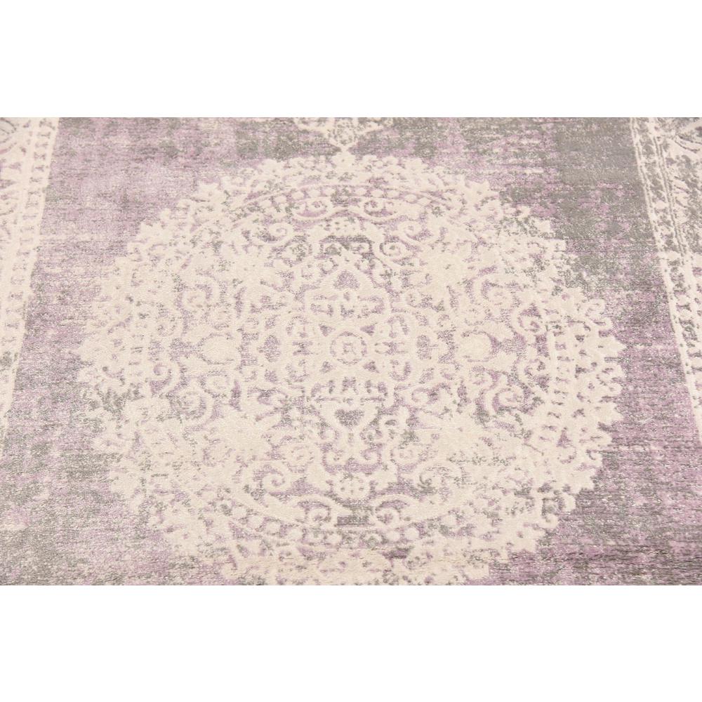 Olwen New Classical Rug, Purple (3' 3 x 5' 3). Picture 4