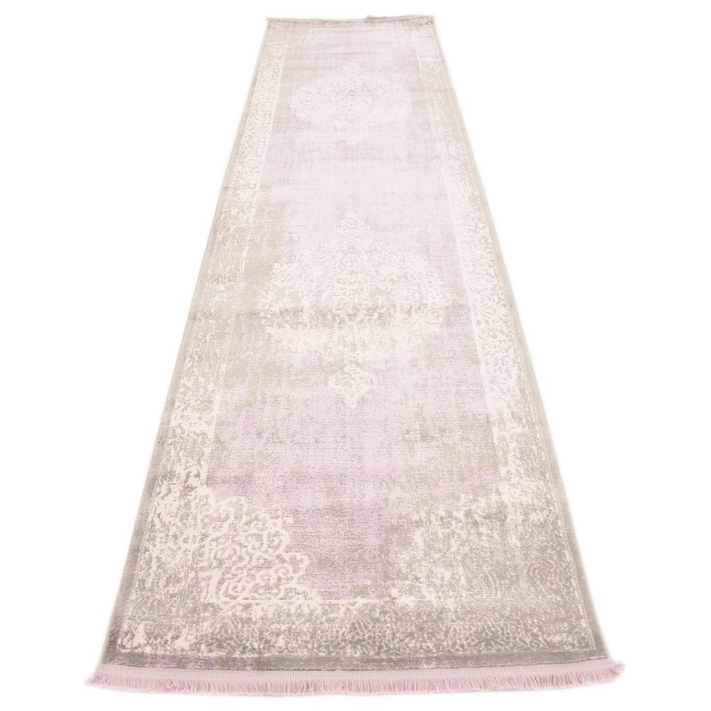Olwen New Classical Rug, Purple (2' 7 x 10' 0). Picture 4