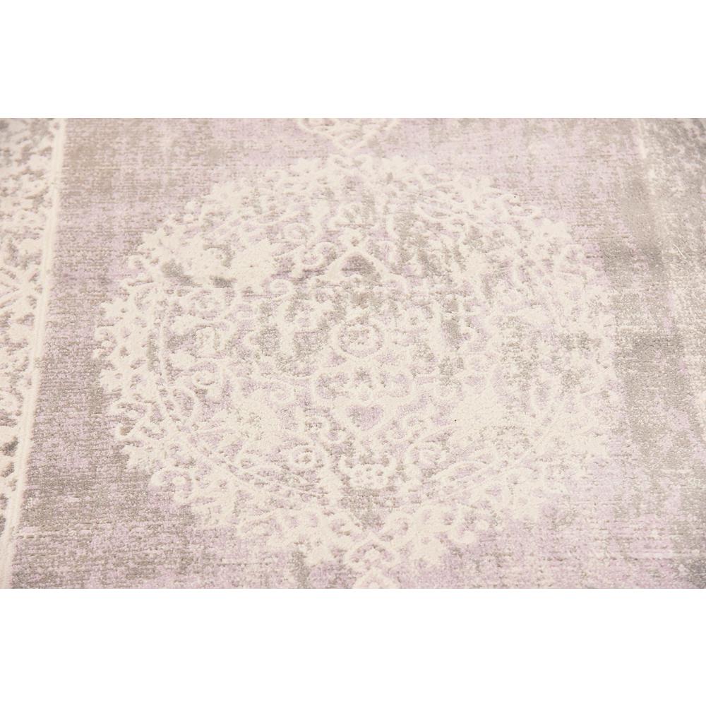 Olwen New Classical Rug, Purple (2' 7 x 10' 0). Picture 5