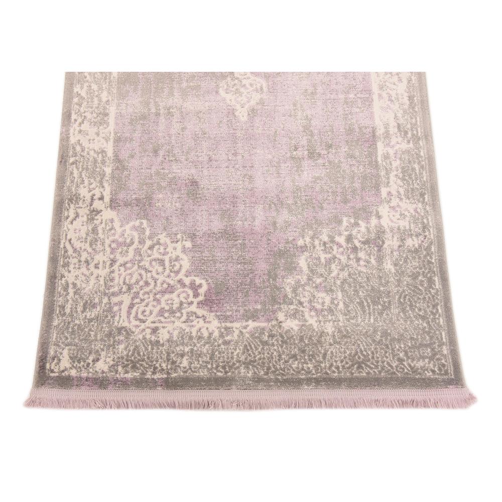 Olwen New Classical Rug, Purple (2' 7 x 10' 0). Picture 6