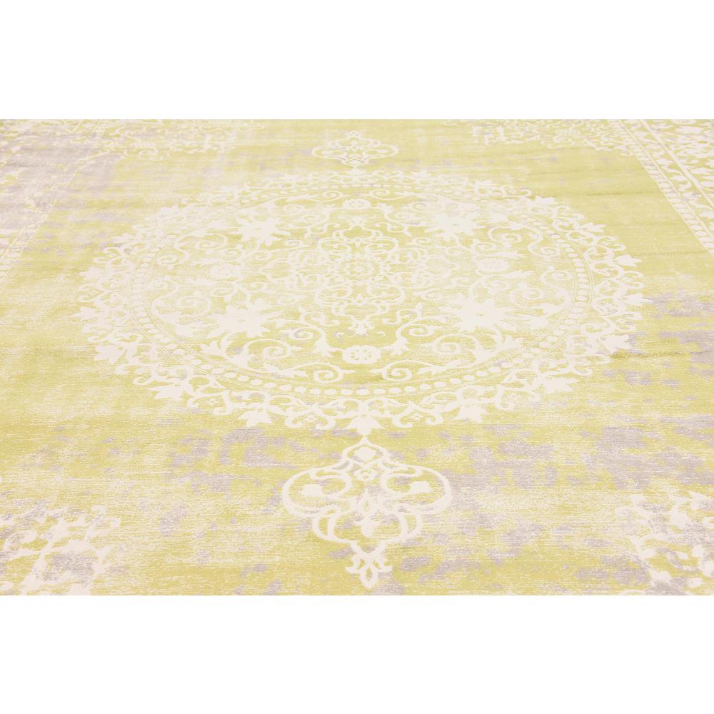 Olwen New Classical Rug, Light Green (10' 0 x 13' 0). Picture 5