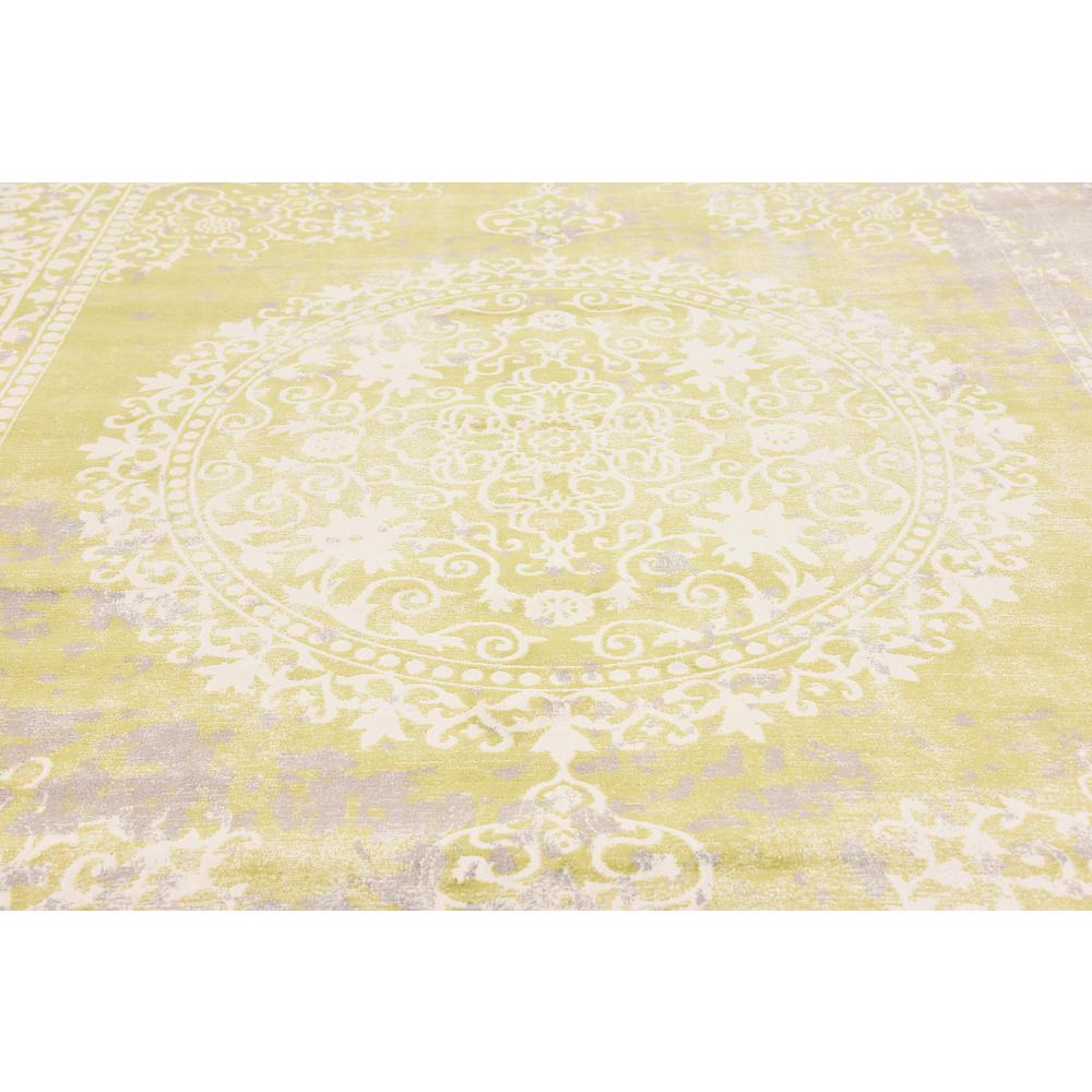 Olwen New Classical Rug, Light Green (9' 0 x 12' 0). Picture 5