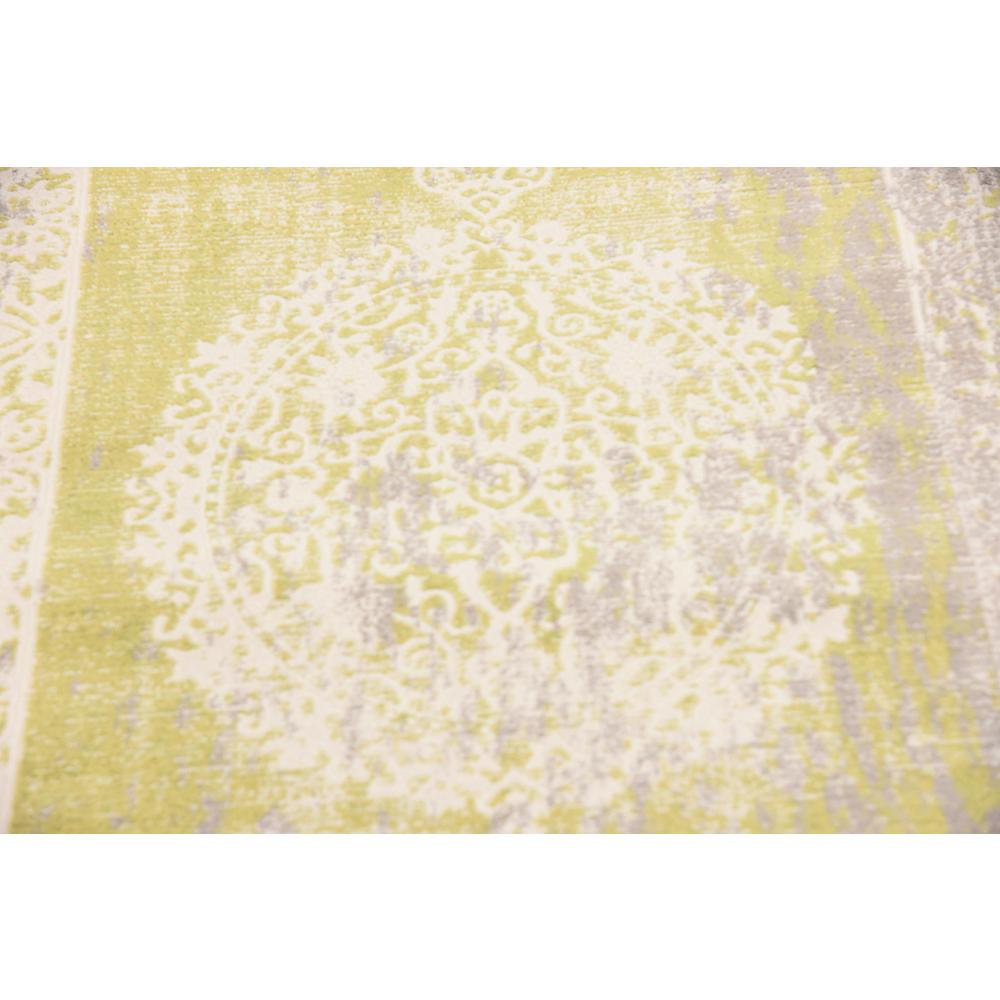 Olwen New Classical Rug, Light Green (2' 7 x 10' 0). Picture 5
