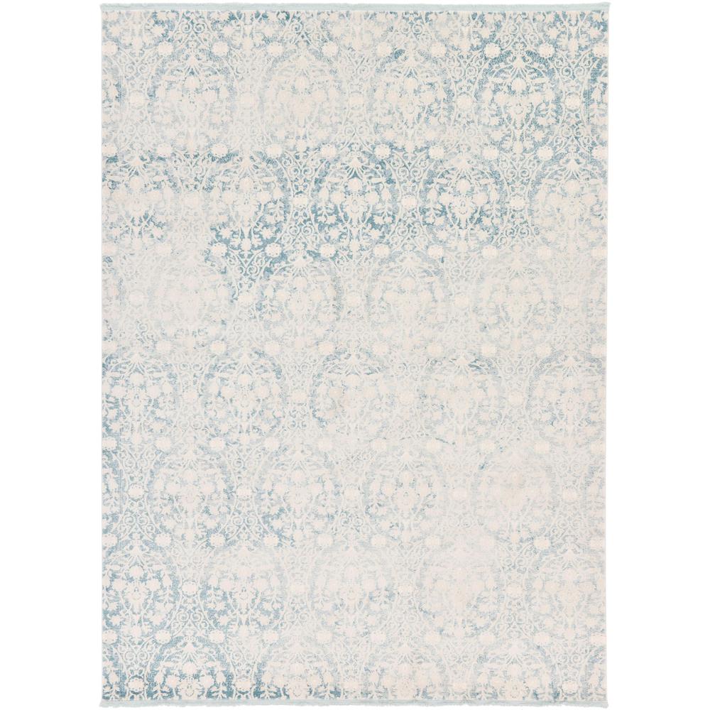 Tyche New Classical Rug, Light Blue (9' 0 x 12' 0). Picture 1