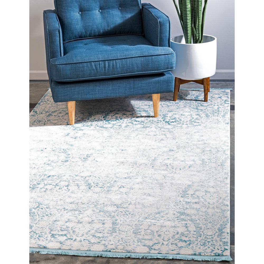 Tyche New Classical Rug, Light Blue (3' 3 x 5' 3). Picture 2