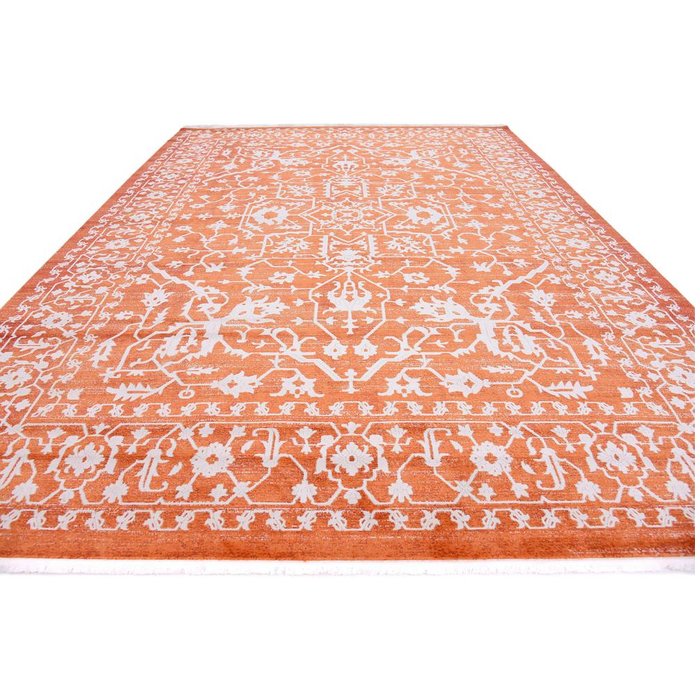 Olympia New Classical Rug, Terracotta (10' 0 x 13' 0). Picture 4