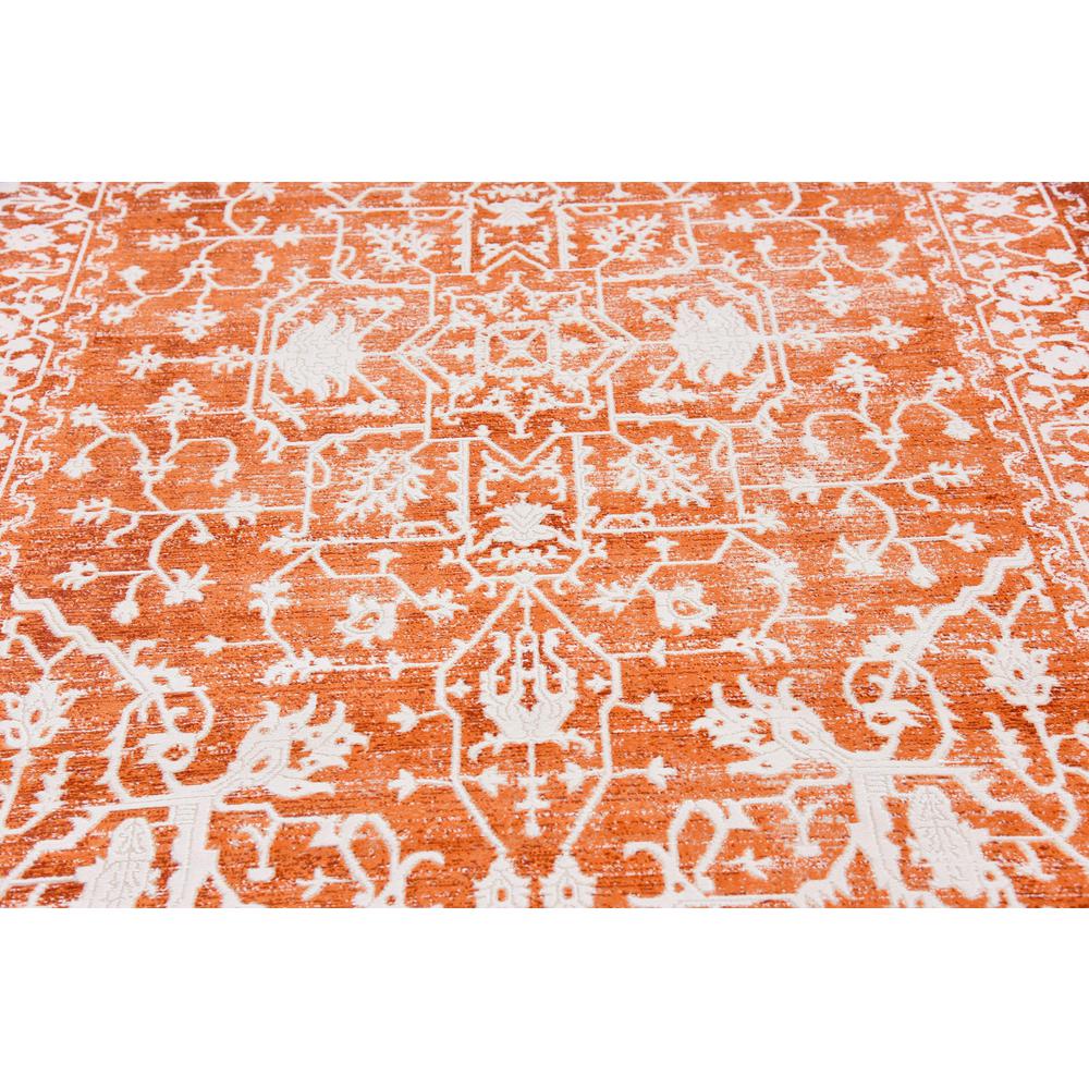 Olympia New Classical Rug, Terracotta (5' 0 x 8' 0). Picture 5