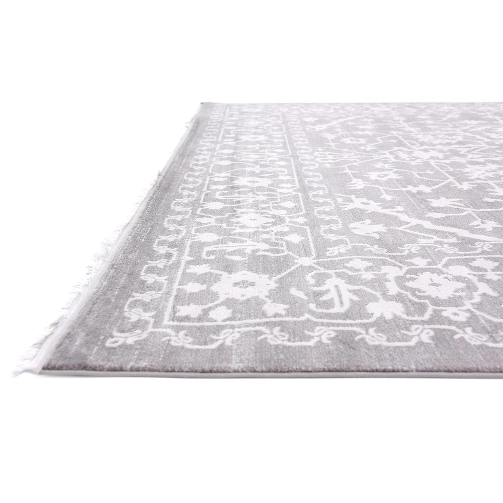 Olympia New Classical Rug, Gray (8' 0 x 8' 0). Picture 6