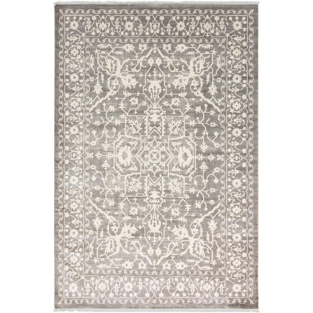 Olympia New Classical Rug, Gray (8' 0 x 11' 4). Picture 1