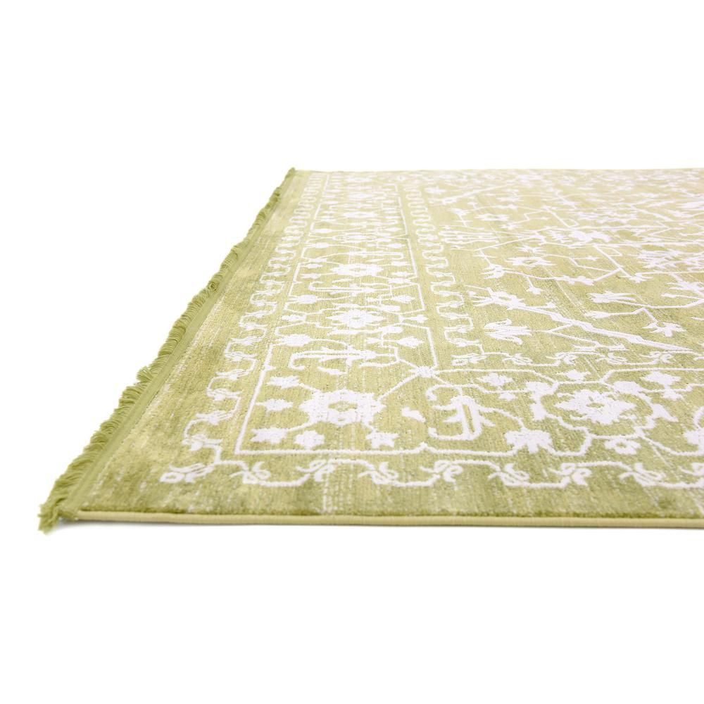 Olympia New Classical Rug, Light Green (8' 0 x 8' 0). Picture 6