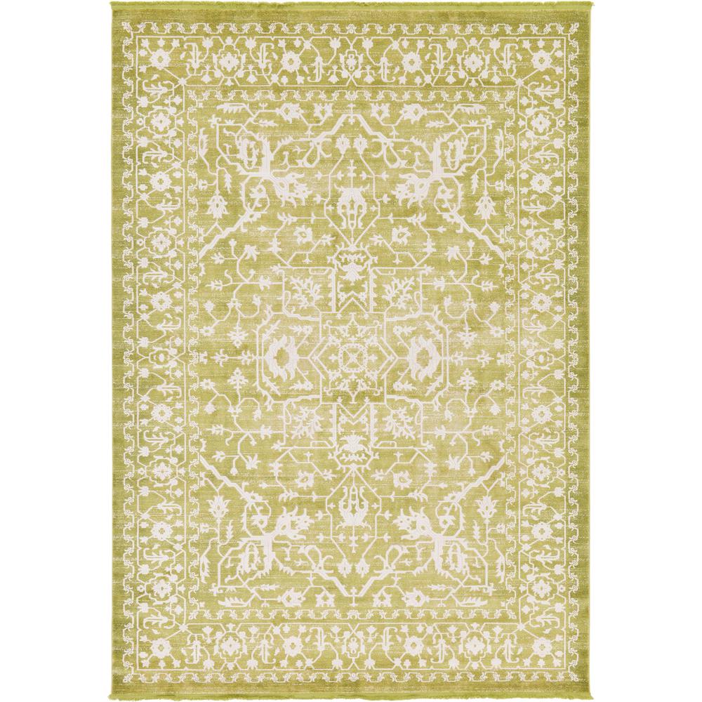 Olympia New Classical Rug, Light Green (8' 0 x 11' 4). Picture 1