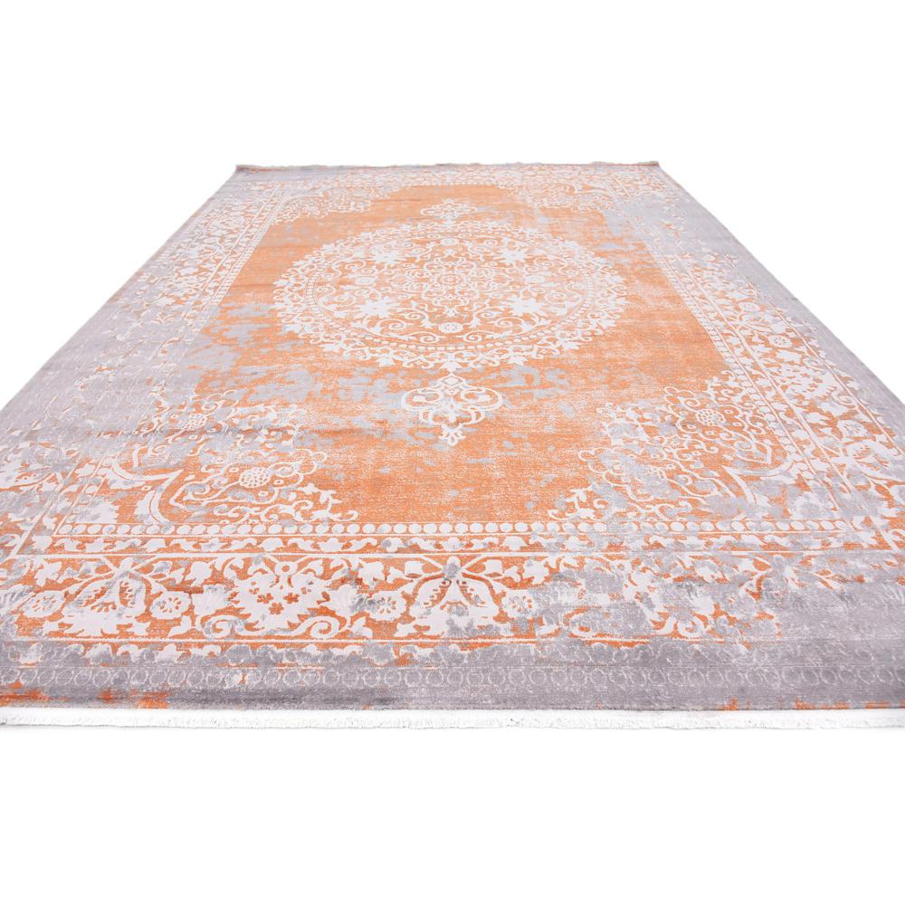 Olwen New Classical Rug, Terracotta (10' 0 x 13' 0). Picture 4