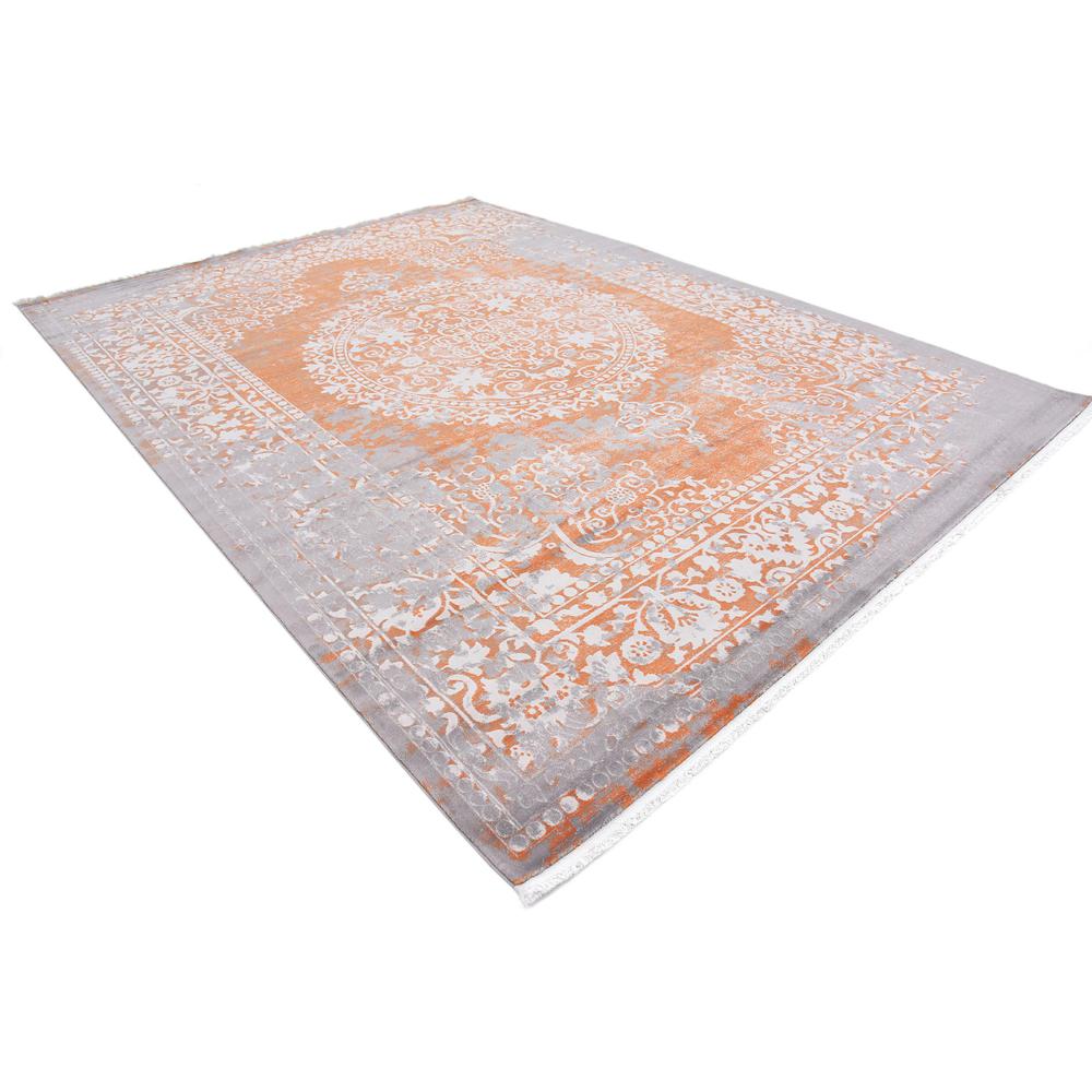 Olwen New Classical Rug, Terracotta (9' 0 x 12' 0). Picture 3
