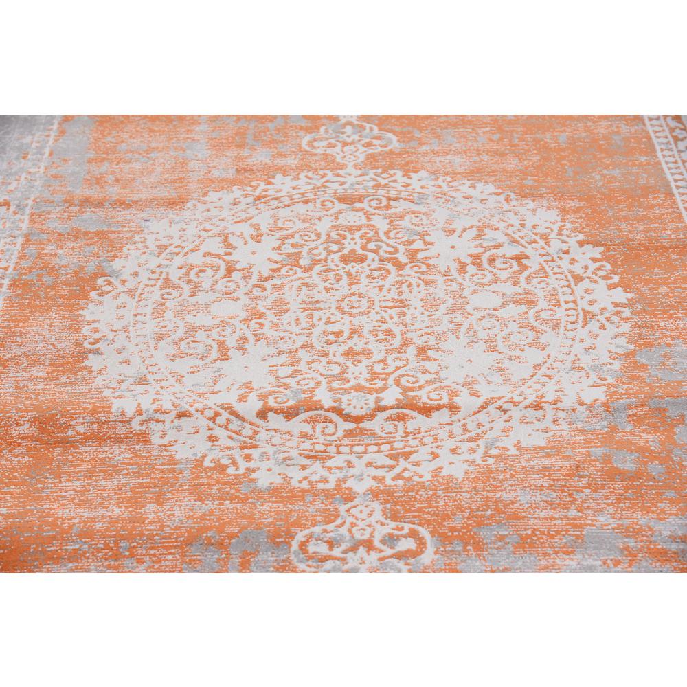 Olwen New Classical Rug, Terracotta (5' 0 x 8' 0). Picture 5