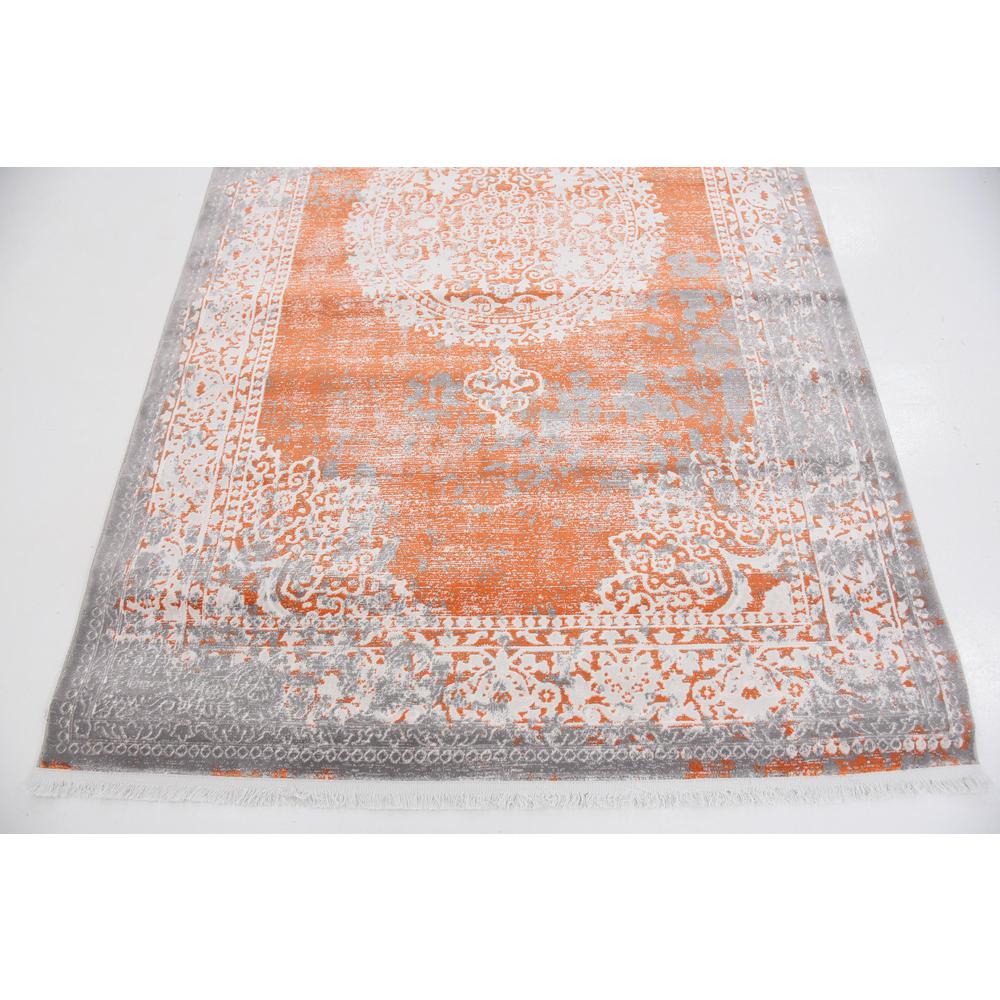 Olwen New Classical Rug, Terracotta (5' 0 x 8' 0). Picture 6