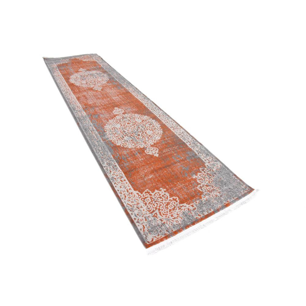 Olwen New Classical Rug, Terracotta (2' 7 x 10' 0). Picture 3