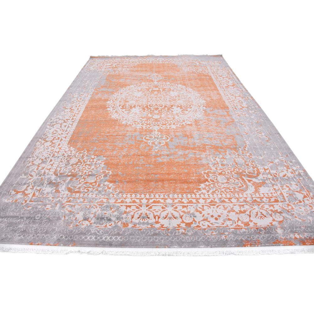 Olwen New Classical Rug, Terracotta (7' 0 x 10' 0). Picture 4
