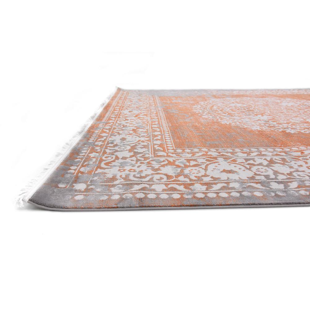 Olwen New Classical Rug, Terracotta (8' 0 x 8' 0). Picture 6
